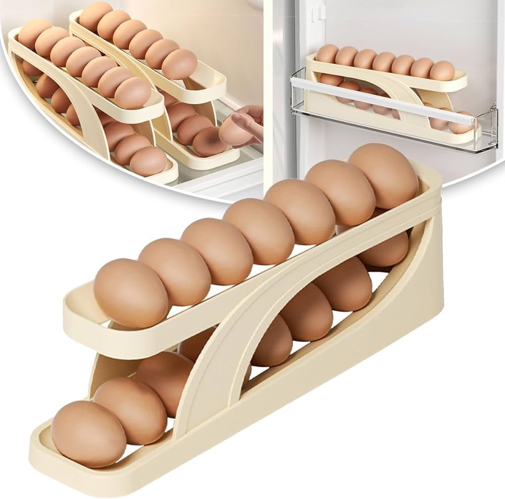 Double layer egg dispenser